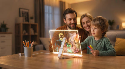 ✨LAST WEEK SPECIAL PRICE: ⏳🎨Luminous Led Drawing Board For Children