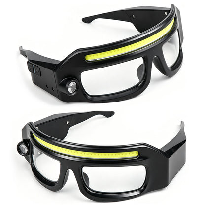 💡 LIMITED-TIME 50% OFF! 👓 USB Rechargeable Clip-On Glasses Light | 5 Brightness Modes, Hands-Free ✨