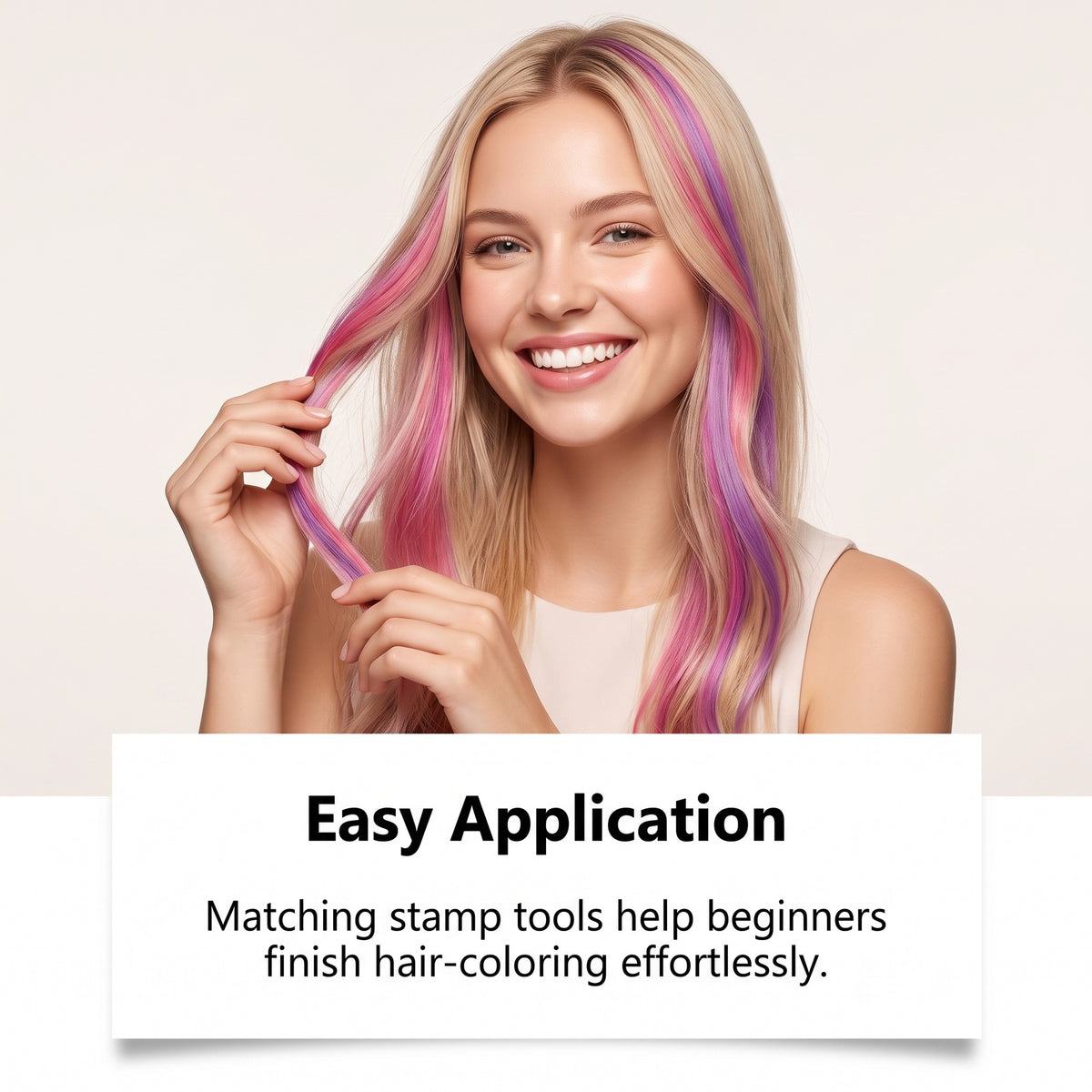 Washable Temporary Hair Chalk 12 Pack, Non-Toxic For Party & Halloween