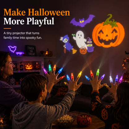 Halloween Finger Projector Lights – Mini Pattern Projector | 12/24/36 Pack, Save More When You Buy More