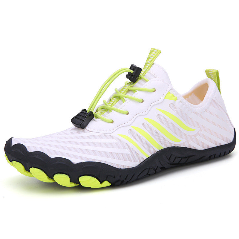 Wear Resistant Quick Dry Aqua Barefoot Shoes, Powerful Traction on Wet Rock, Mud & Beach