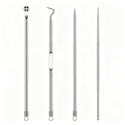 🎆2026 New Year Launch! Professional Salon Tweezers | Precision Slant & Pointed Tips for Brows & Lashes | LIMITED TIME: Get FREE 4Pcs Blackhead Needles Set | Must-Have for MUA & Home Makeup Kits ✨