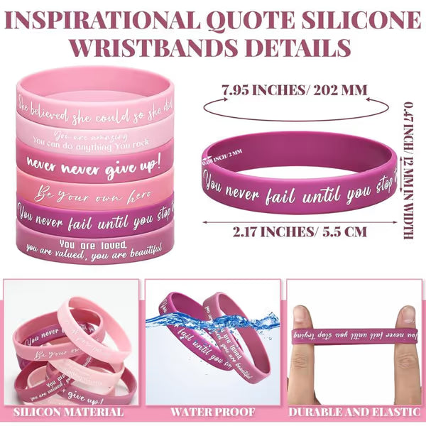 Bible Verse Christian Wristbands for Sunday School & Church Events
