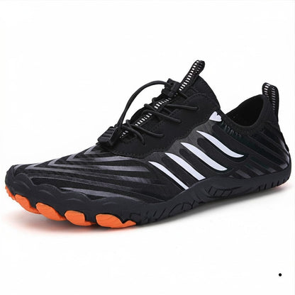 Wear Resistant Quick Dry Aqua Barefoot Shoes, Powerful Traction on Wet Rock, Mud & Beach