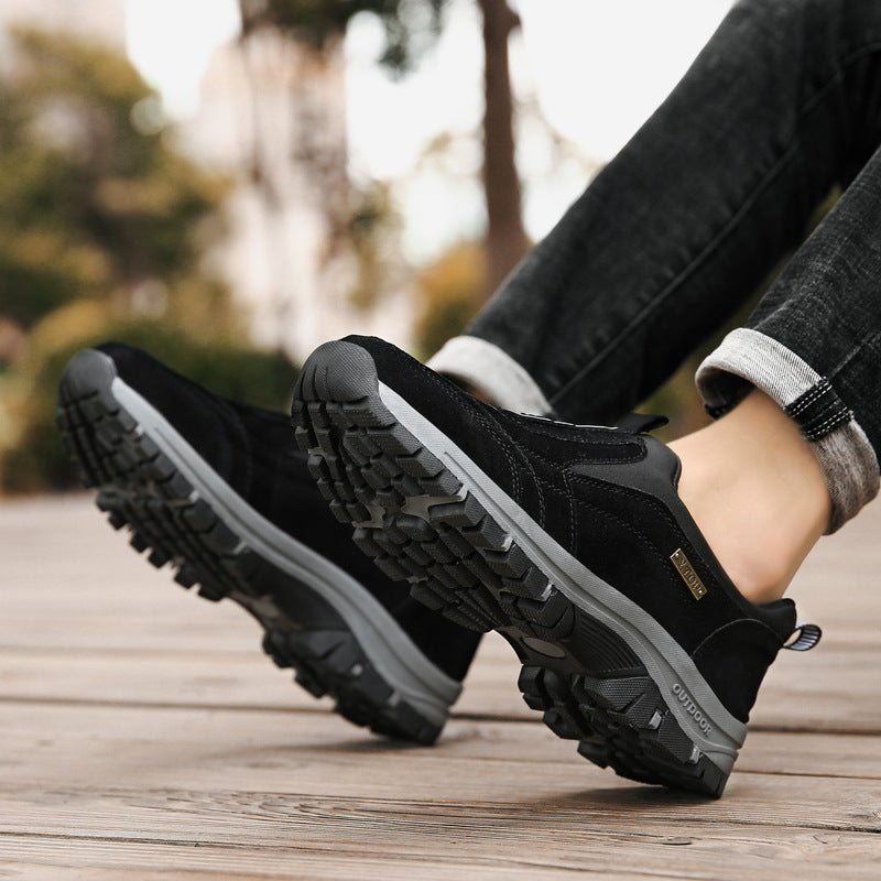 Men's Comfortable Waterproof Orthopedic Walking Shoes Hiking Shoes