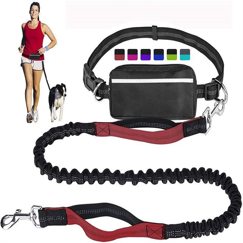 🔥Hands Free Dog Leash with Zipper Pouch |🐕‍🦺🔥 LIMITED TIME 50% OFF!❤️💕