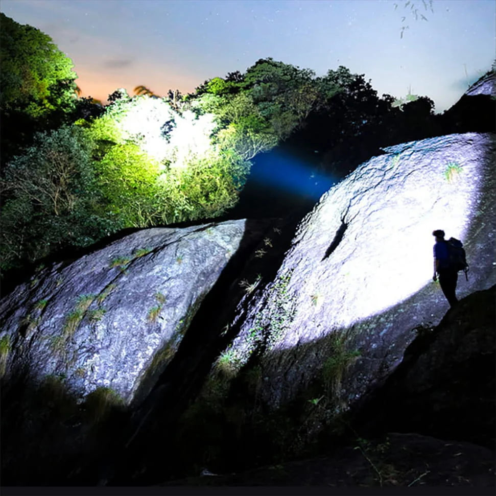 Rechargeable 90000 High Lumens LED Headlamp | Ultra Bright Outdoor Head Light