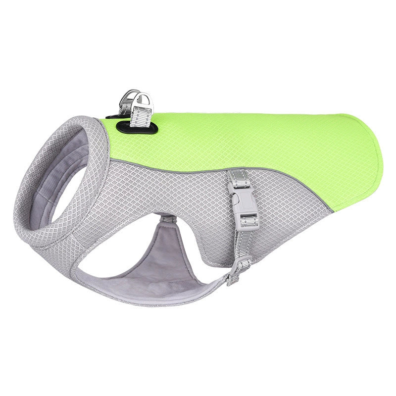 Evaporative Pet Cooling Vest | 3-Layer Cool Fabric Reflective Safety Dog Summer Jacket