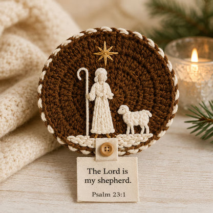 🧶Nativity Crochet Coaster DIY Kit