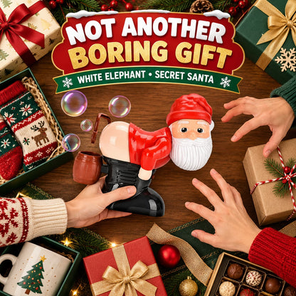 Farting Santa Bubble Machine💨 Funny Holiday Party Toy & Gift🎁
