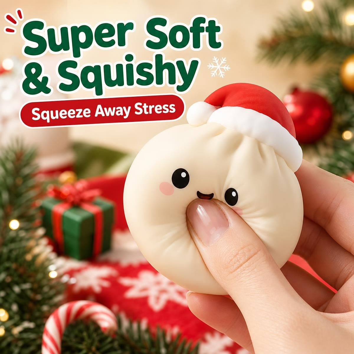 Mystery Dumpling Advent Calendar | Limited Time Buy 1 Get 1 Free, 24 Christmas Squishy Surprises