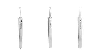 🎆2026 New Year Launch! Professional Salon Tweezers | Precision Slant & Pointed Tips for Brows & Lashes | LIMITED TIME: Get FREE 4Pcs Blackhead Needles Set | Must-Have for MUA & Home Makeup Kits ✨