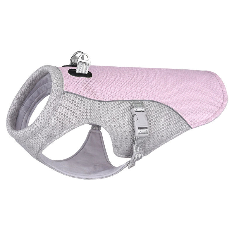 Evaporative Pet Cooling Vest | 3-Layer Cool Fabric Reflective Safety Dog Summer Jacket