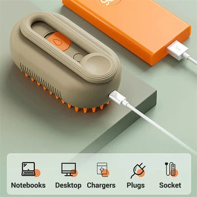 Electric Spray Pet Grooming Comb