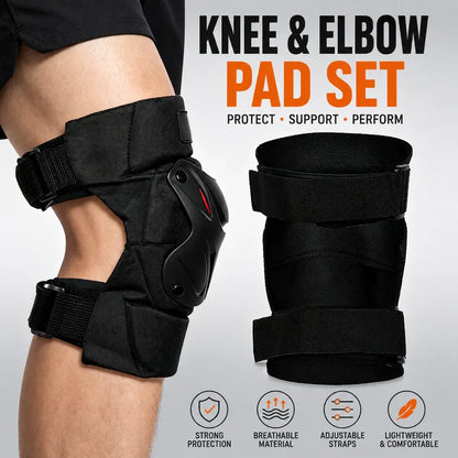 1 Pair Sports Knee Pads + FREE Elbow Pad Set - Ultimate Protective Gear for All Outdoor Sports!
