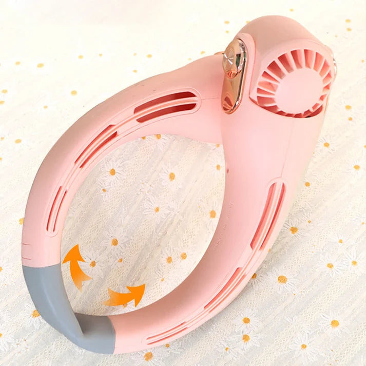 🌬️360° Cooling Portable Neck Fan ✨50% OFF Now