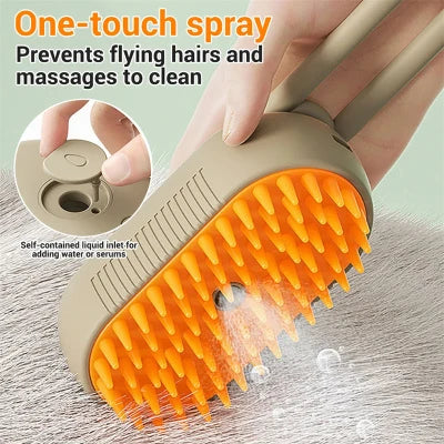 Electric Spray Pet Grooming Comb