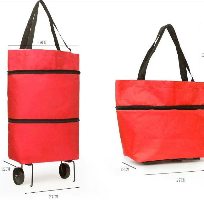 🔥HOT SALE 50% OFF🔥Foldable 2-in-1 Shopping Bag