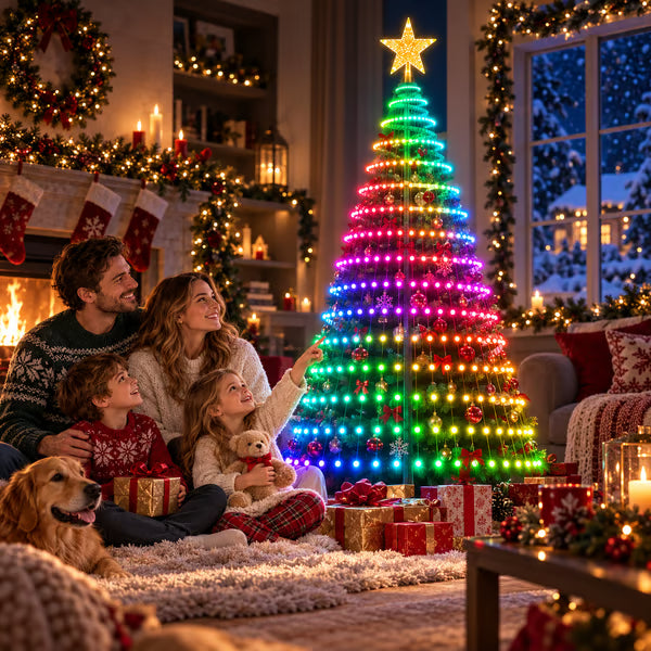 Music Sync Smart Tree Lights | Voice & App Control