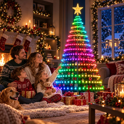 Music Sync Smart Tree Lights | Voice & App Control