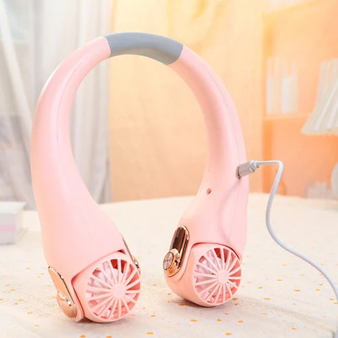 🌬️360° Cooling Portable Neck Fan ✨50% OFF Now