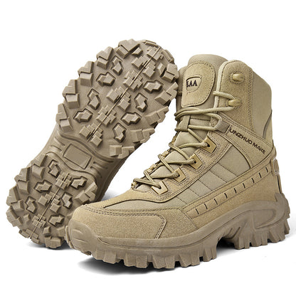 🔥🥾BIG SALE LIMITED STOCK! Mens Orthopedic Support Anti-Puncture Work Boots Waterproof Anti-Sprain Hiking Boots