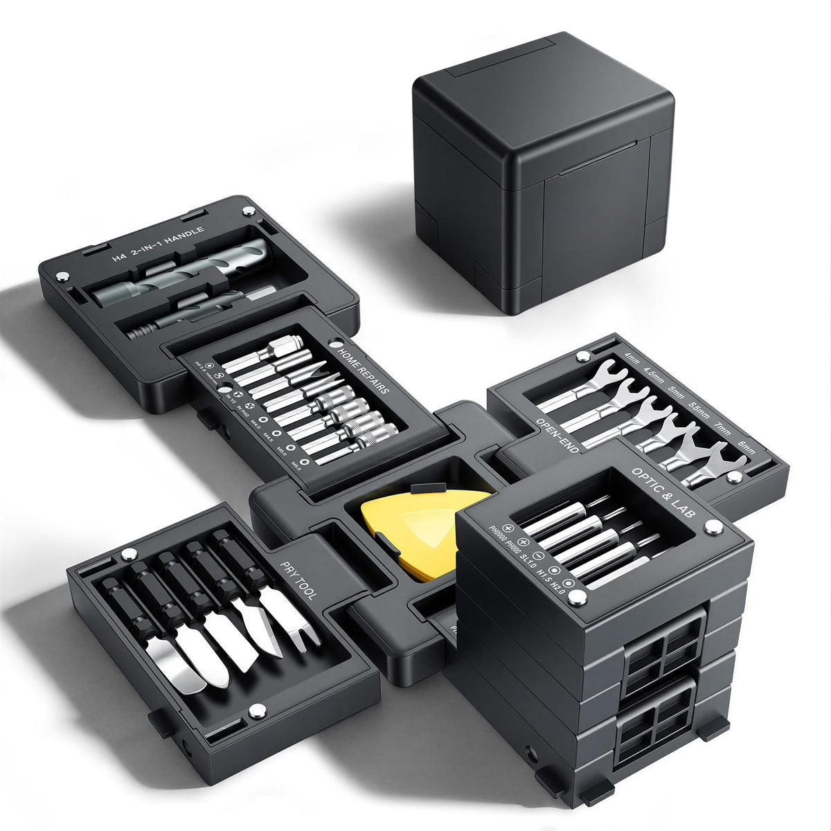 🔧 Magnetic 55-in-1 Screwdriver Set, Perfect For Tiny & Tight Repairs