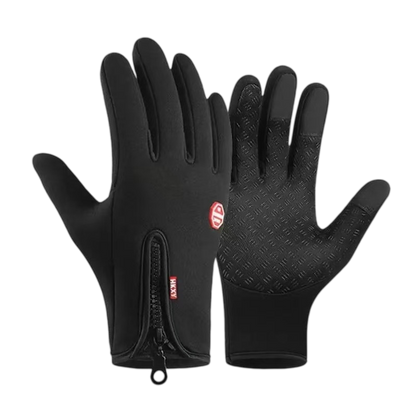 Outdoor Heated Gloves Windproof and Waterproof with Plus Velvet