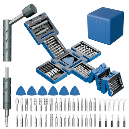 🔧 Magnetic 55-in-1 Screwdriver Set, Perfect For Tiny & Tight Repairs