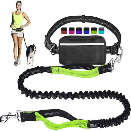 🔥Hands Free Dog Leash with Zipper Pouch |🐕‍🦺🔥 LIMITED TIME 50% OFF!❤️💕