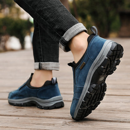 Men's Comfortable Waterproof Orthopedic Walking Shoes Hiking Shoes