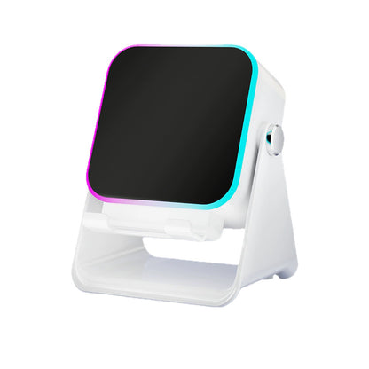 5-in-1 Wireless Induction Bluetooth Speaker with Adjustable Phone Stand